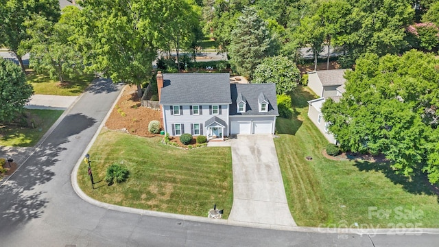 2838 Candleberry Ct, Charlotte, NC 28210 - view from above of property