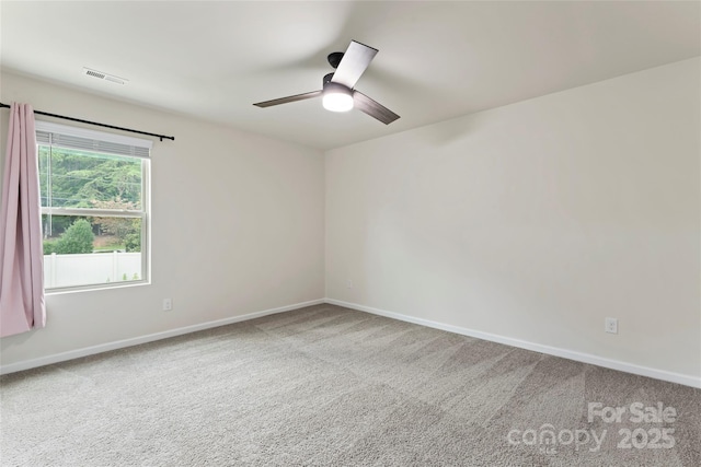 15213 Red Canoe Way, Charlotte, NC 28278 - unfurnished room with carpet and ceiling fan