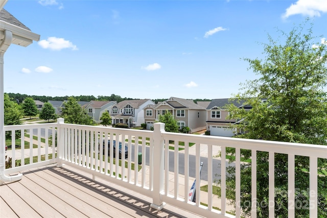 15213 Red Canoe Way, Charlotte, NC 28278 - wooden terrace featuring a residential view