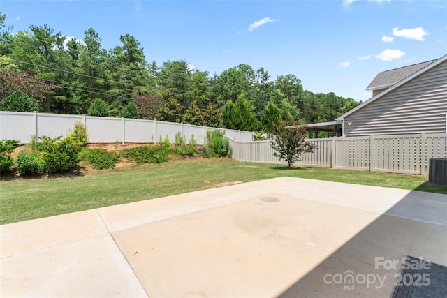 15213 Red Canoe Way, Charlotte, NC 28278 - fenced backyard with a patio