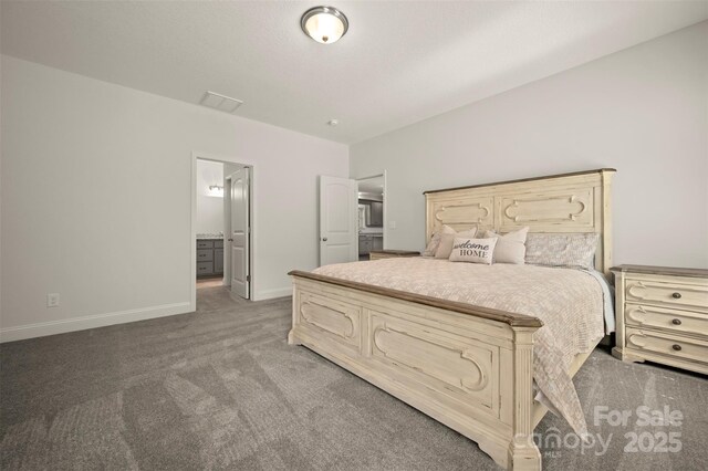 321 Benjamins Way Unit 48, Hendersonville, NC 28792 - bedroom featuring light colored carpet and ensuite bath