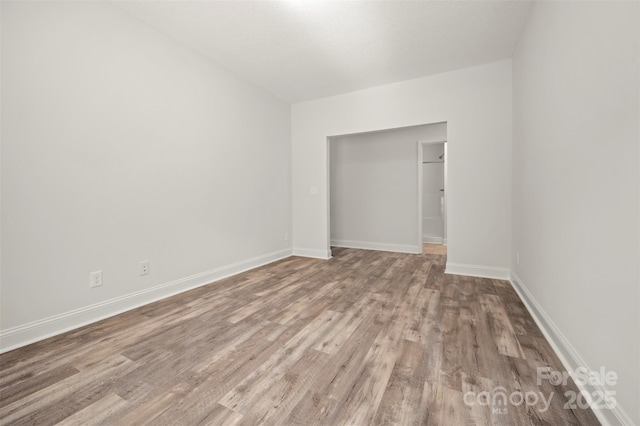 321 Benjamins Way Unit 48, Hendersonville, NC 28792 - empty room with wood finished floors and baseboards