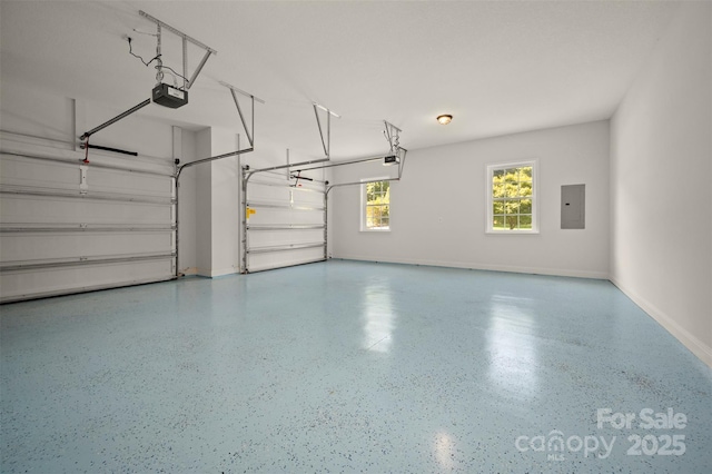 321 Benjamins Way Unit 48, Hendersonville, NC 28792 - garage featuring electric panel and a garage door opener