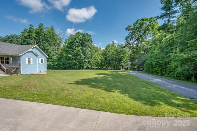 321 Benjamins Way Unit 48, Hendersonville, NC 28792 - view of green lawn featuring stairway