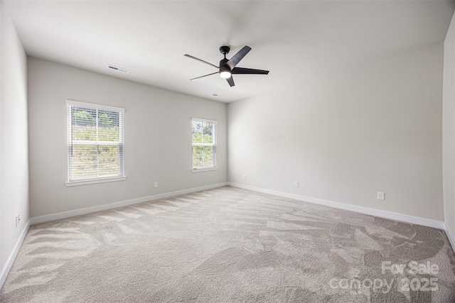 2040 Dornoch Rd, Tega Cay, SC 29708 - carpeted empty room with a ceiling fan and baseboards