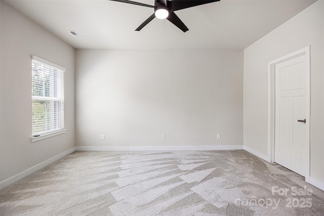 2040 Dornoch Rd, Tega Cay, SC 29708 - unfurnished room with ceiling fan and light colored carpet