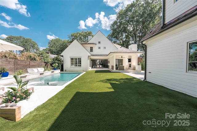1401 Heather Ln, Charlotte, NC 28209 - rear view of house featuring a patio area