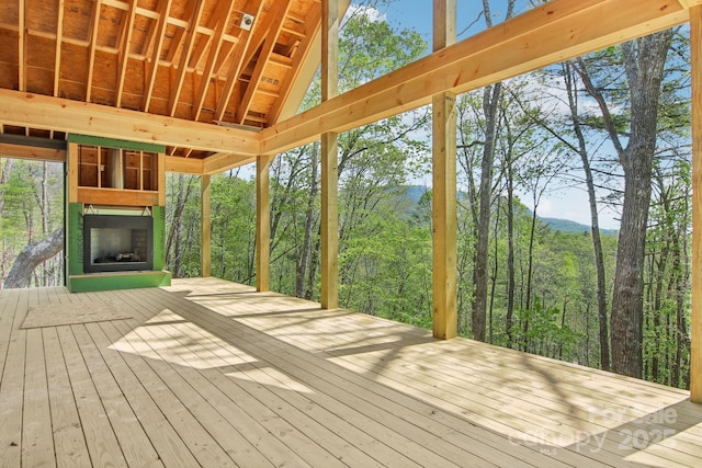 305 Sapphire Ridge Rd Unit B2, Sapphire, NC 28774 - view of wooden terrace