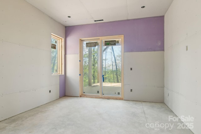 305 Sapphire Ridge Rd Unit B2, Sapphire, NC 28774 - spare room featuring concrete flooring
