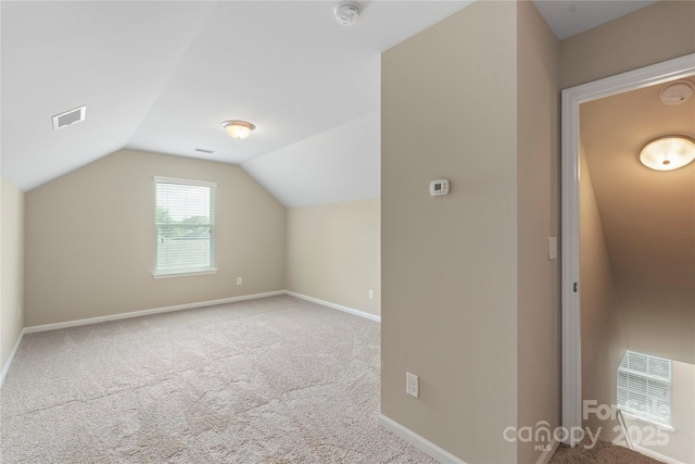 10806 Cove Point Dr, Charlotte, NC 28278 - bonus room featuring carpet floors and lofted ceiling