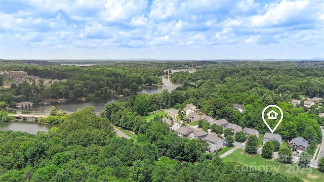 10806 Cove Point Dr, Charlotte, NC 28278 - bird's eye view of a nearby body of water