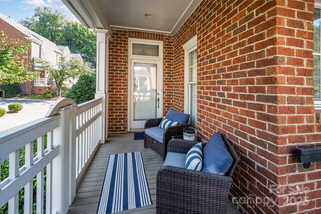 4937 S Hill View Dr, Charlotte, NC 28210 - view of balcony