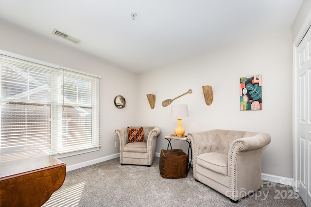 4937 S Hill View Dr, Charlotte, NC 28210 - living area featuring carpet flooring and baseboards