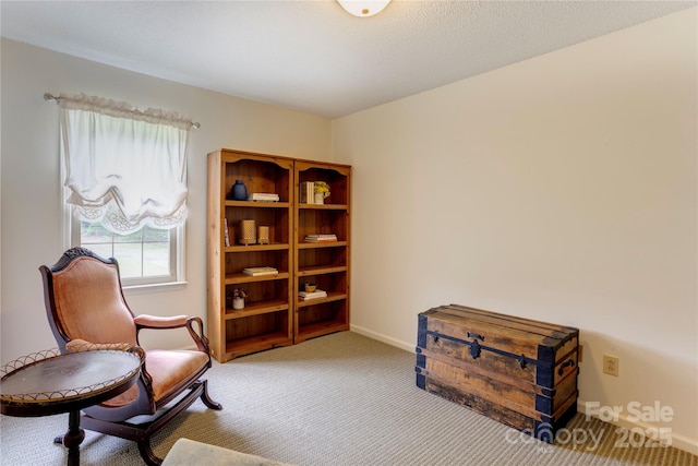 1828 Independence Sq, Kannapolis, NC 28081 - sitting room with carpet floors and baseboards