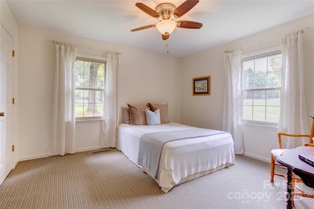 1828 Independence Sq, Kannapolis, NC 28081 - bedroom featuring carpet floors and ceiling fan