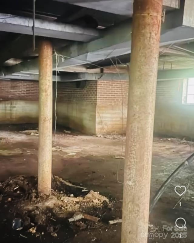 2870 Rutherford College Rd, Connelly Springs, NC 28612 - view of basement