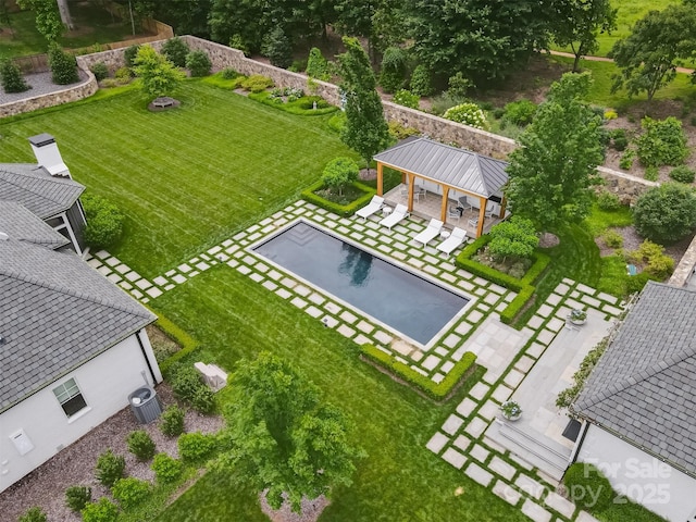 2632 Bartram Pl, Winston Salem, NC 27106 - view from above of property