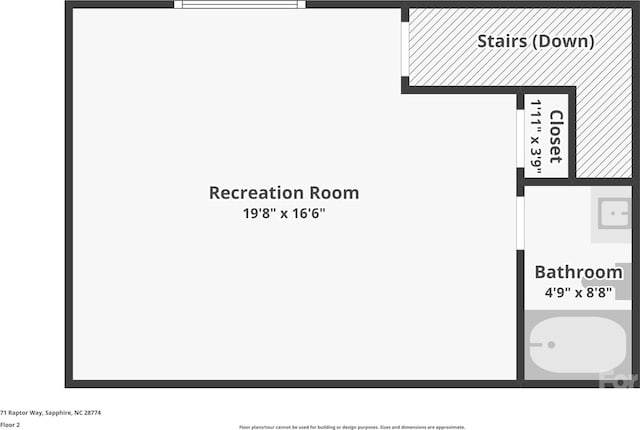 71 Raptor Way, Sapphire, NC 28774 - view of room layout