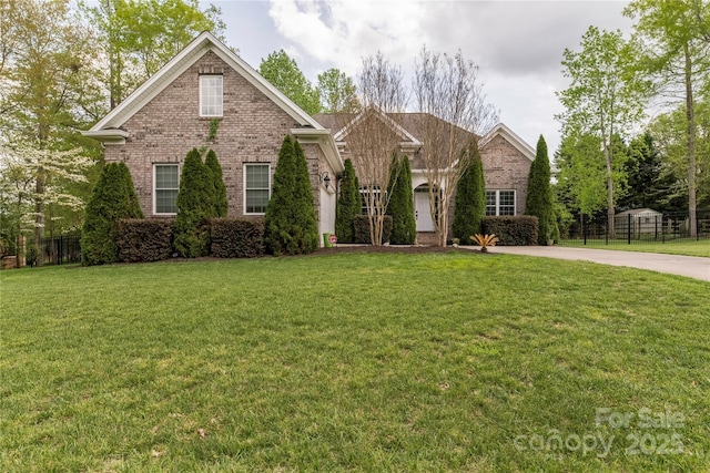 233 Highland Forest Dr, Clover, SC 29710 - traditional-style house featuring brick siding and driveway