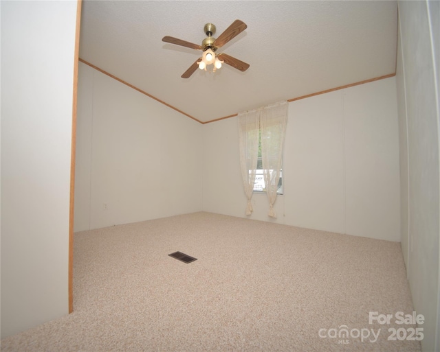 8221 Feather Run Rd, Kershaw, SC 29067 - spare room with carpet flooring and ceiling fan