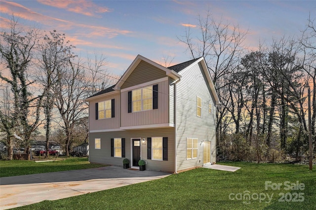 167 Dry Dock Loop, Mooresville, NC 28117 - view of front facade with a front lawn