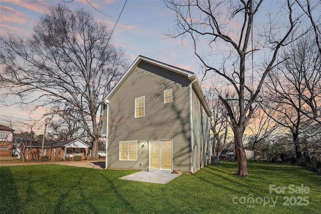 167 Dry Dock Loop, Mooresville, NC 28117 - back of house with a lawn and a patio area