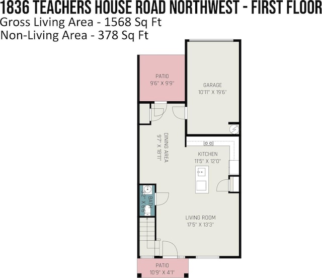 1836 Teachers House Rd NW, Concord, NC 28027 - photo 3