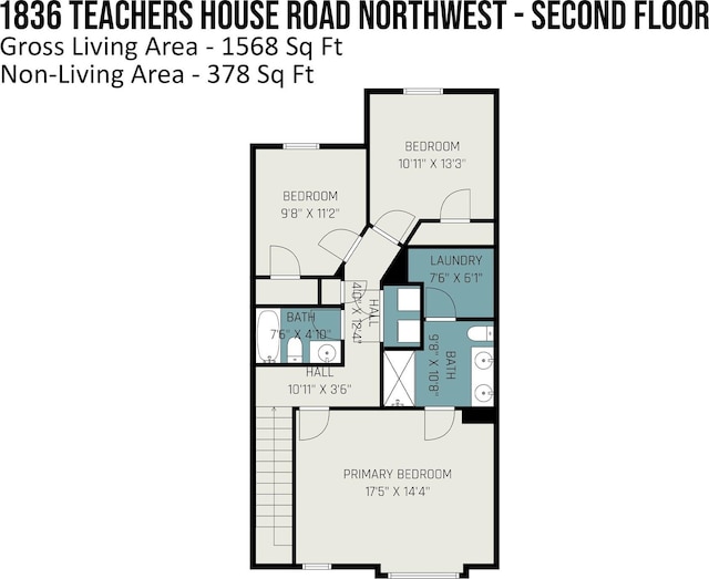 1836 Teachers House Rd NW, Concord, NC 28027 - photo 4
