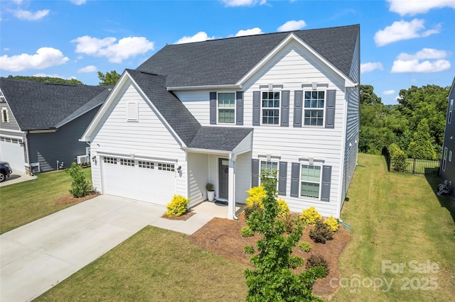 1013 Augustus Beamon Dr, Indian Trail, NC 28079 - traditional-style home with driveway and roof with shingles