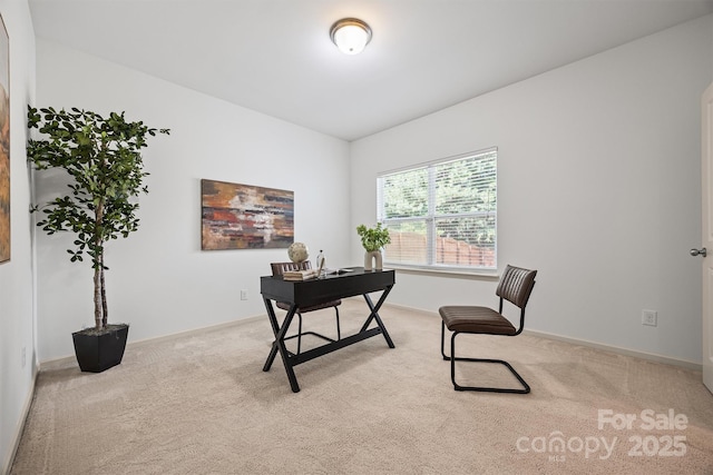 9706 Thyme Ct, Charlotte, NC 28214 - carpeted office space with baseboards