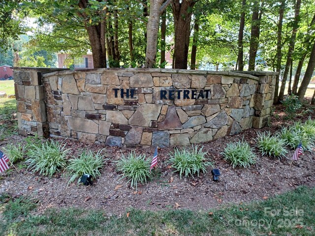 3645 Lake Bluff Dr, Sherrills Ford, NC 28763 - view of community sign