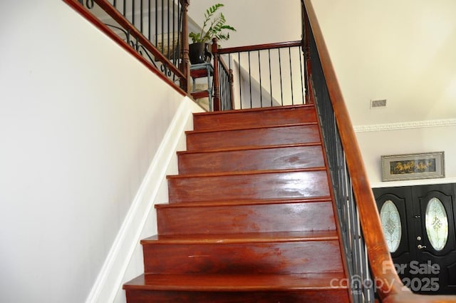 3645 Lake Bluff Dr, Sherrills Ford, NC 28763 - view of stairway