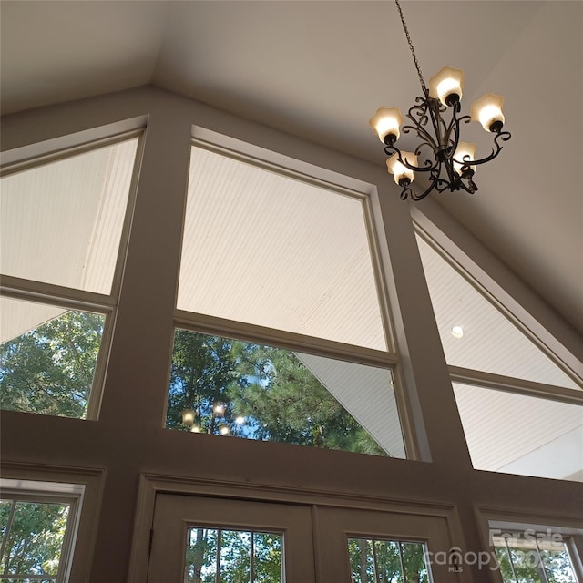 3645 Lake Bluff Dr, Sherrills Ford, NC 28763 - detailed view of a chandelier