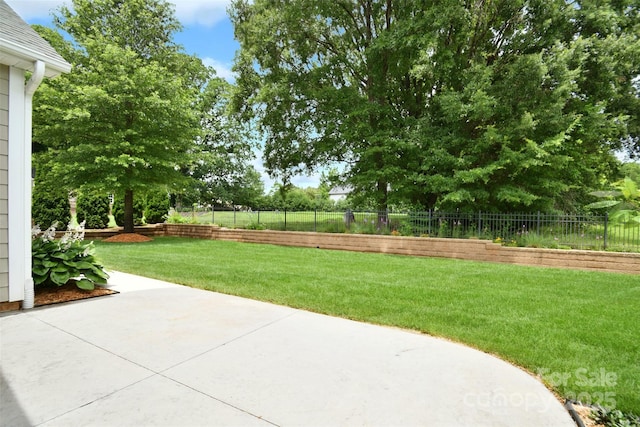 551 Brightleaf Pl NW, Concord, NC 28027 - view of yard with a patio