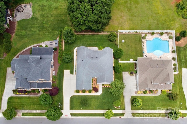 551 Brightleaf Pl NW, Concord, NC 28027 - drone / aerial view of a pool