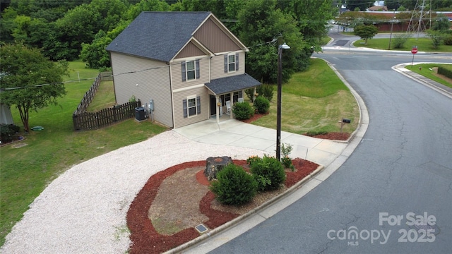 212 Old Centergrove Rd, Kannapolis, NC 28083 - view of front of property with driveway and a shingled roof