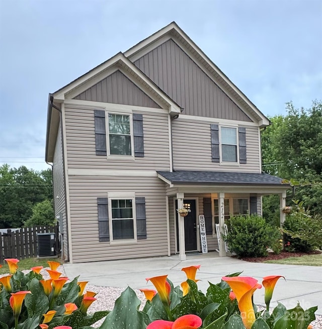 212 Old Centergrove Rd, Kannapolis, NC 28083 - view of front facade with a porch