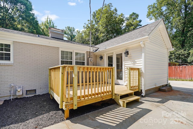 2830 Royston Rd Unit 2, Charlotte, NC 28208 - view of wooden deck