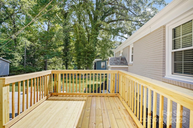 2830 Royston Rd Unit 2, Charlotte, NC 28208 - view of wooden terrace