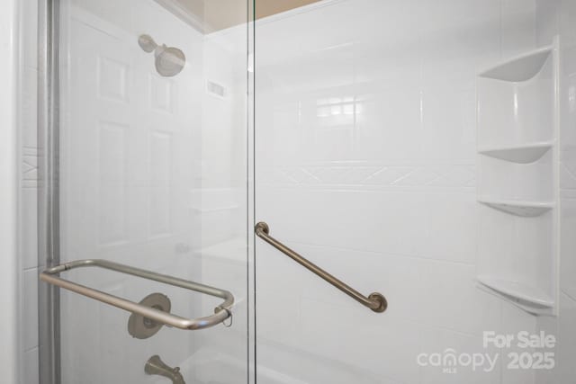 2830 Royston Rd Unit 2, Charlotte, NC 28208 - bathroom view of a shower with door