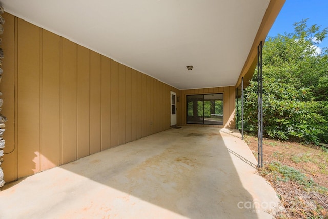 18 Progress Ln, Candler, NC 28715 - view of patio / terrace featuring an attached carport