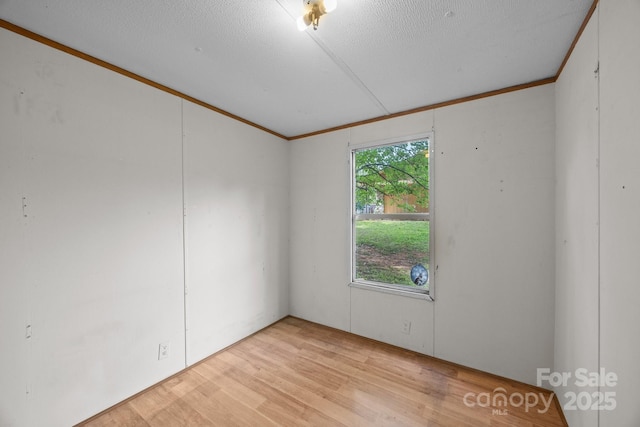18 Progress Ln, Candler, NC 28715 - unfurnished room featuring light wood-style flooring and crown molding