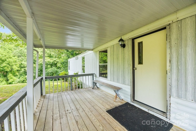 18 Progress Ln, Candler, NC 28715 - view of wooden deck