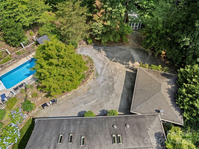 64 Wells Ln, Tryon, NC 28782 - bird's eye view of a pool