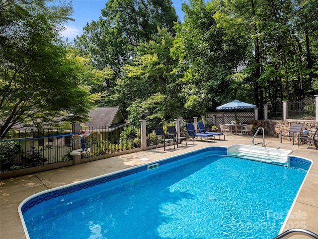 64 Wells Ln, Tryon, NC 28782 - view of swimming pool featuring a patio area