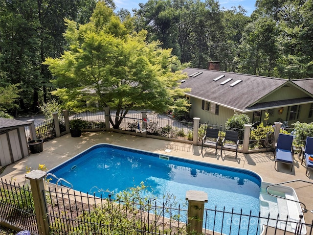 64 Wells Ln, Tryon, NC 28782 - view of swimming pool featuring a patio area