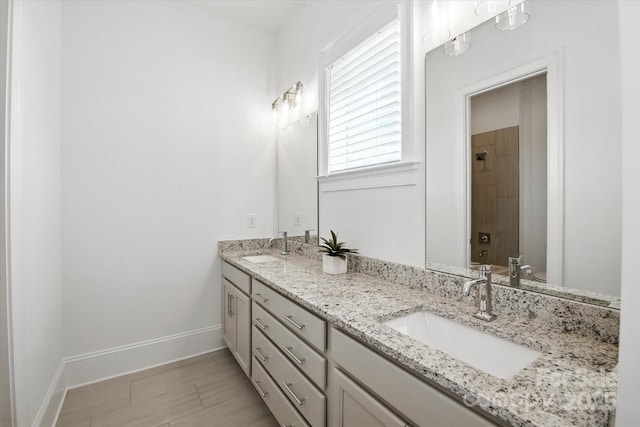 1106 Pomar Cir, Waxhaw, NC 28173 - full bath with double vanity and a shower
