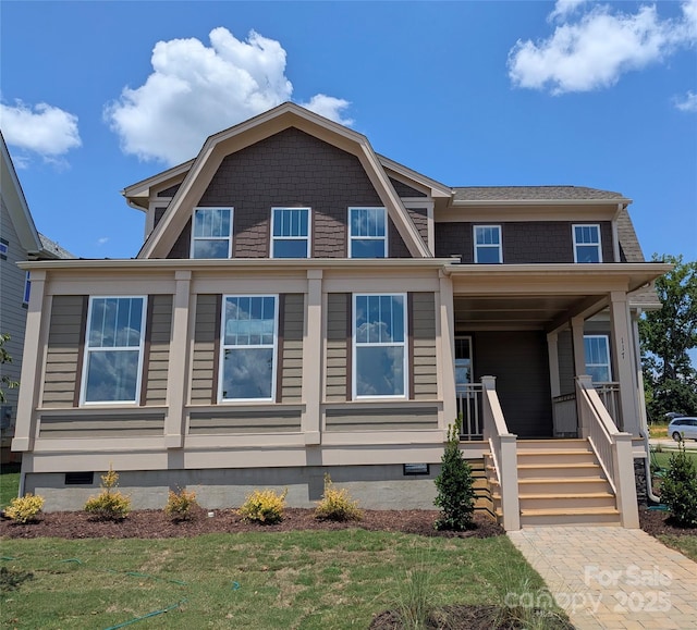117 Macland Ln Unit 537, Rock Hill, SC 29730 - view of front facade with crawl space and covered porch