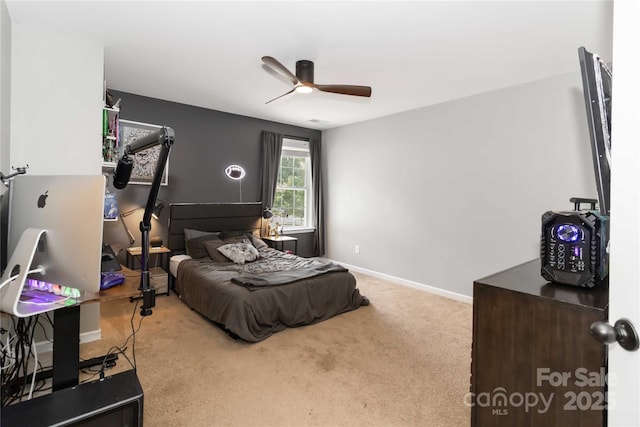 1041 Verbena Ct, Tega Cay, SC 29708 - bedroom featuring carpet and a ceiling fan