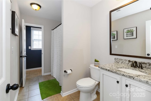 1041 Verbena Ct, Tega Cay, SC 29708 - full bath featuring vanity and tile patterned floors